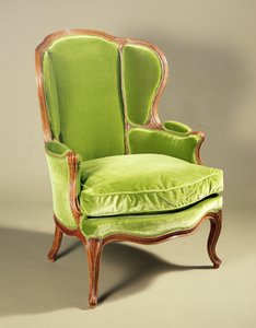 Fransk bergere stol, ca. 1725 af French School